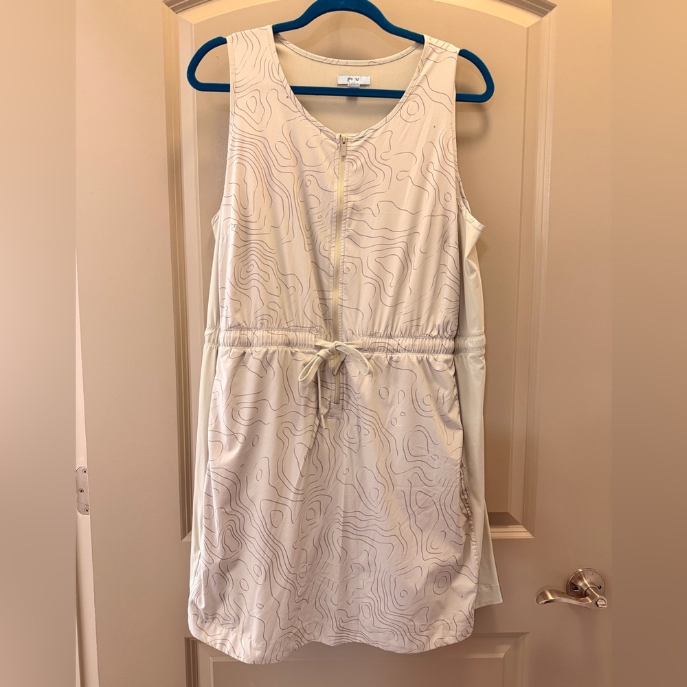 FLX Pale Green Athleisure Skort Dress
